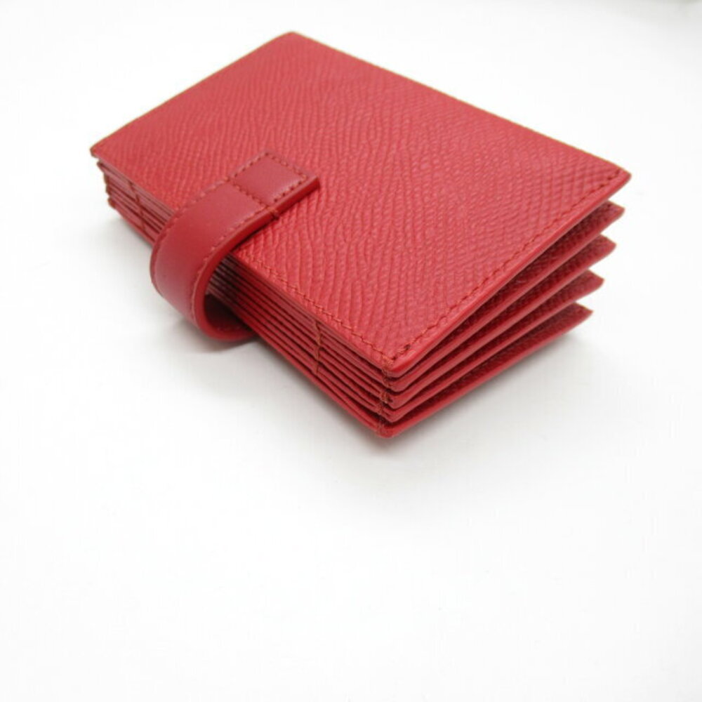 Celine Wallet Accessories Calfskin Leather Red Accessory Holder - Picture 4 of 8